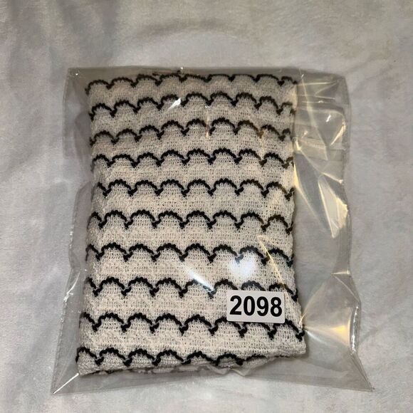 Madewell Texture & Thread Button-Front Swing Tank Cream Black Small EUC - Picture 9 of 9